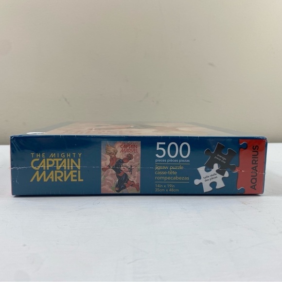 NEW Aquarius Puzzles Marvel Captain Marvel 500 Piece Jigsaw Puzzle - Picture 5 of 6